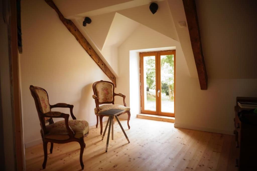 Belle Maison De Campagne Henon Bagian luar foto
