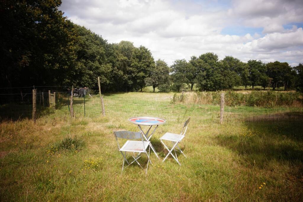 Belle Maison De Campagne Henon Bagian luar foto